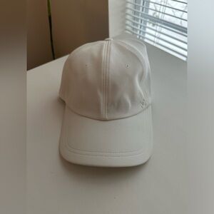 White Lululemon Baseball Cap